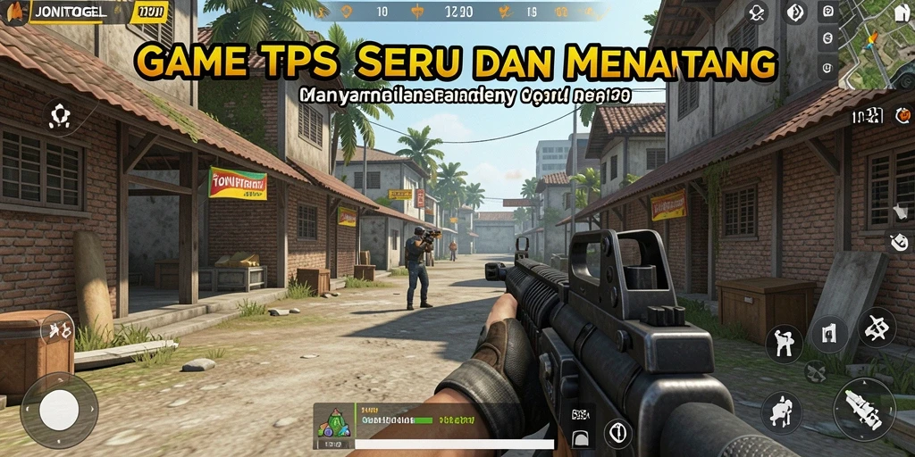 Tampilan gameplay JONITOGEL yang mendebarkan dan penuh aksi.