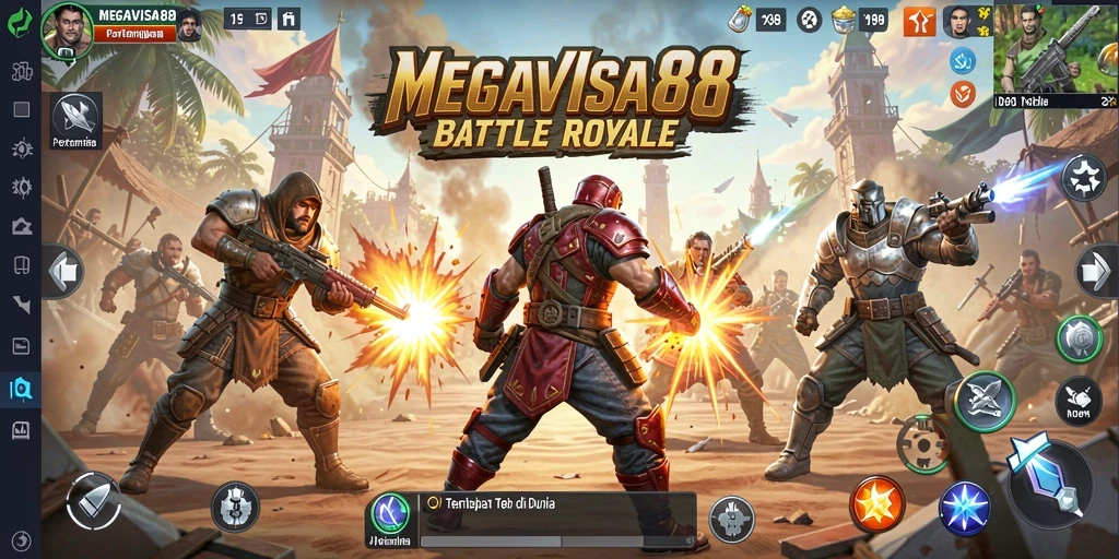 Tangkapan layar aksi gameplay menegangkan di MEGAVISA88.