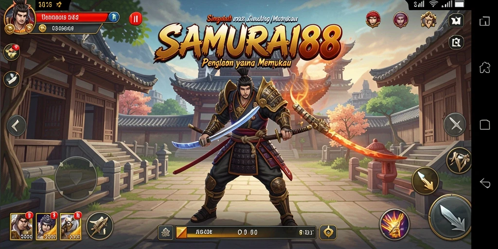 Tampilan gameplay SAMURAI88 yang nyata dan mendebarkan.
