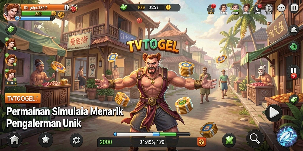 Tampilan menarik dari gameplay TVTOGEL dengan interaksi dinamis.